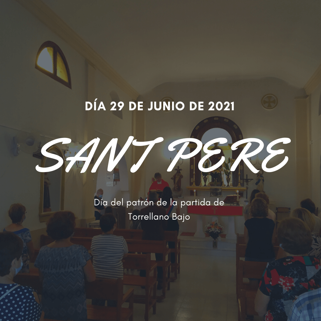 ¡Feliz día de Sant Pere!